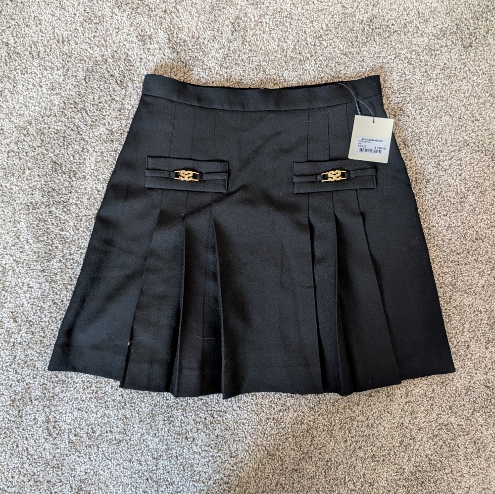 NWT Sandro Pleated Skirt